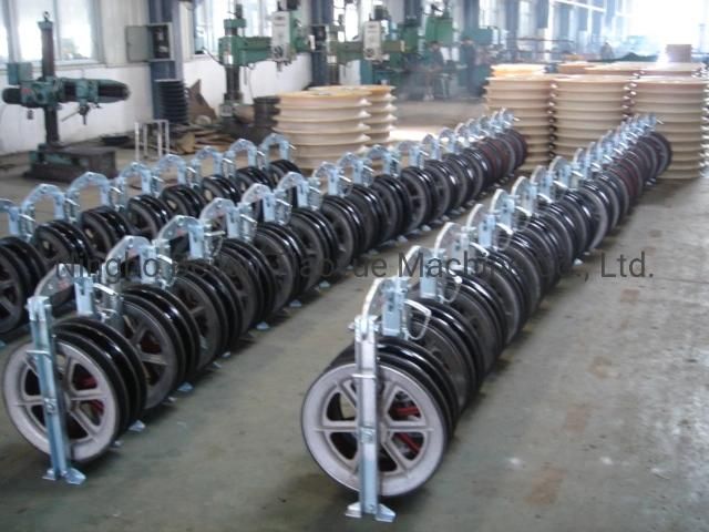 Three Sheave Cable Roller and Pithead Cable Roller