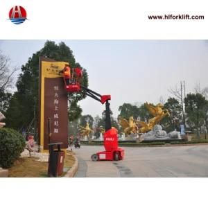 Battery Driving Self-Propelled Aerial Work Platform Lifting Height 10 Meters for Sale
