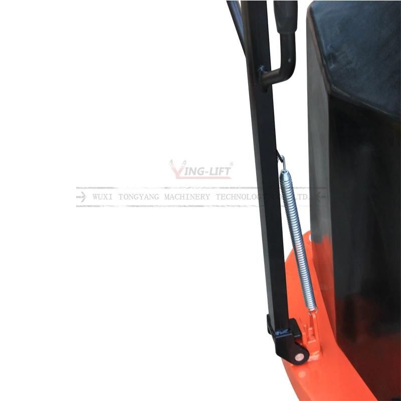 1.6m Automatic Adjustable Wide Width Fork Hydraulic Semi Electric Pallet Stacker
