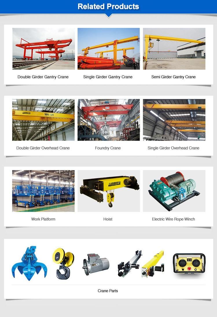 Double Rail Electric Hoist Trolley for Double Beam Crane