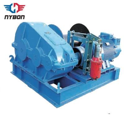 China Supplier Rope Pulling Dispatching Marine Deck Electric Winch 15 Ton