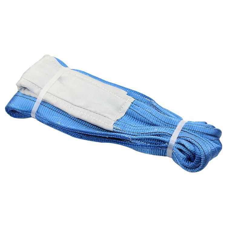 Double Layers Two Eyes Flat Webbing Sling 7: 1 (8T)