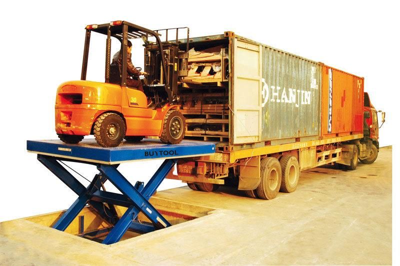 Hot Sale Dock Lift 5tons in-Ground Scissor Lift Table for Warehouse
