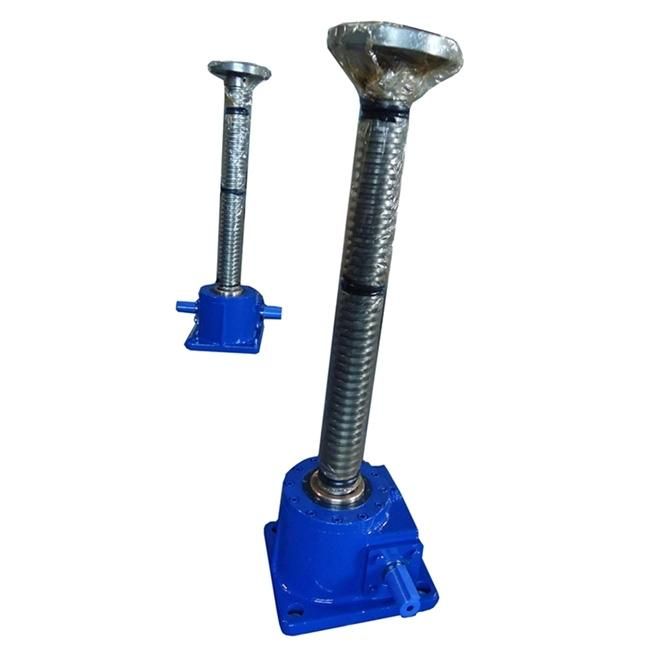 Screw Jack Worm Gear Reducer Manual Base Rotating Reduction Lift Hand Table Lifting Spare Parts Transmission Machine Best Selling Manufacture Price Screw Jack