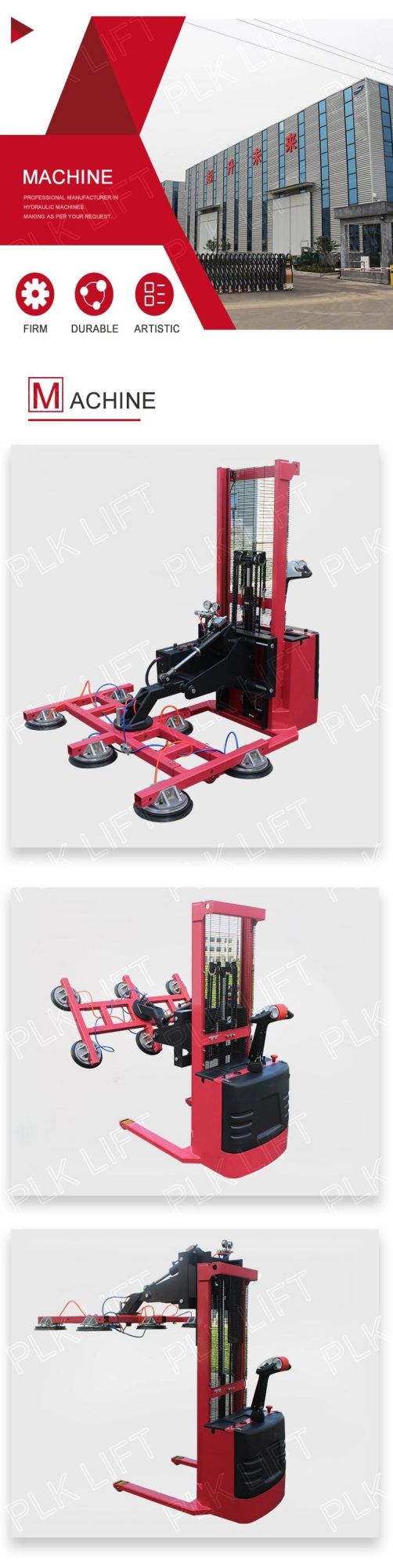 Electric Panel Lifting Device Metal Slabs Sheets Moving Vacuum Lifter