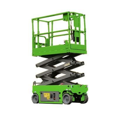 Hydraulic Drive 200kg-600kg Aerial Platform Scissor Lift Transportation Hub Project Maintenance-Free Battery