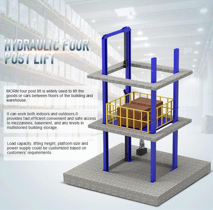 4 Post Car Lift Elevator Parking for Sale