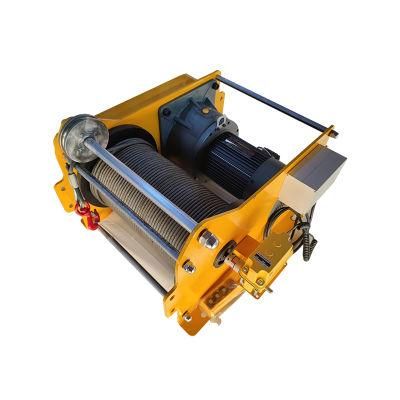 OEM 100m 1ton Wire Rope Electric Construction Winch 220/380V Other Winches 5ton