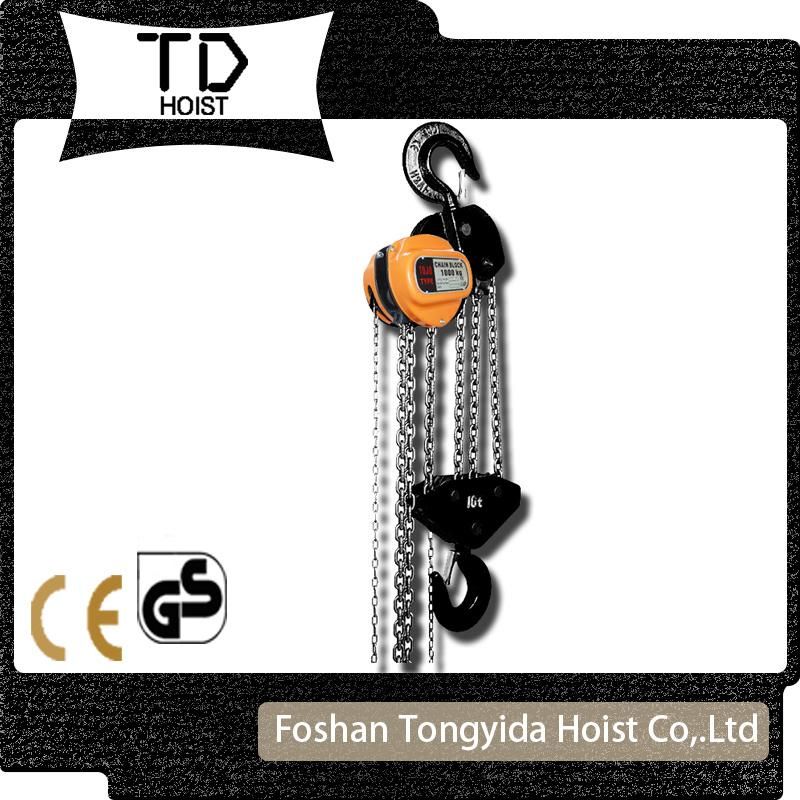 1ton 2ton 3ton 5ton 10ton 20ton High Quality Tojo Manual Chain Block Hot Selling