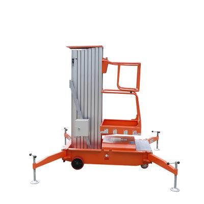 Niuli High Quality Single Mast Man Lift Table Aerial Work Platform Portable Man Lift