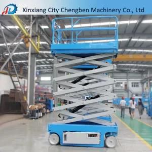 Ce Certificated Widely Used Self-Propelled Hydraulic Scissor Lift