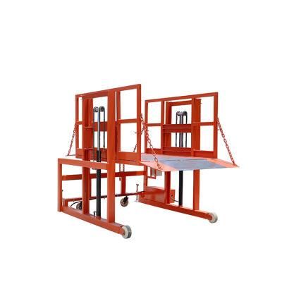 Niuli Material Handling Equipments Use Mobile Electric Loading Dock Leveler