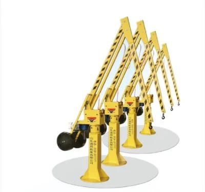 300kg. 500kg. 800kg Column Jib Crane Fixed Column Jib Crane for Workshop Equipment Workshop Tool