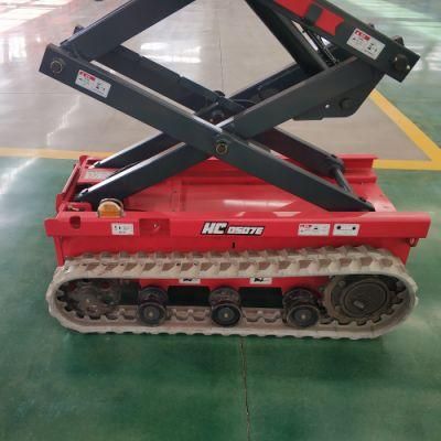 Hot Sales Electric Track Crawler Scissor Lift Hydraulic Aerial Working Lift Platform