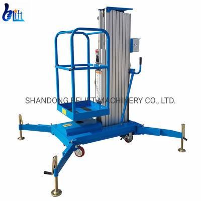 9m Hydraulic Lift Table Construction Lifter Aluminum Alloy Lifting Platform