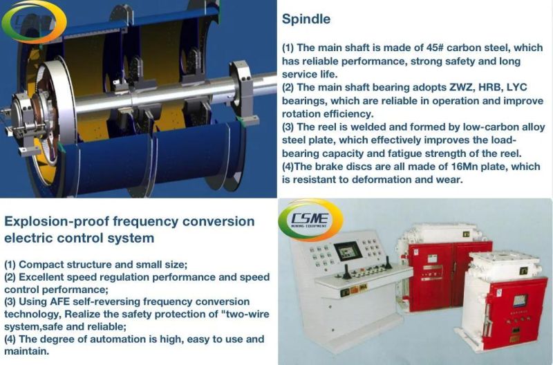 2jk Type Safe and Reliable Lifting Hoist for Metal Mine