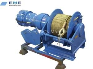 8ton Hydraulic Power Unit Single Drum Winch for Sale