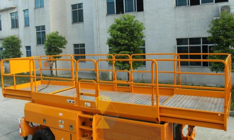 CE Approval Superior Quality Solid Structure Self-Propelled Scissor Man Lift