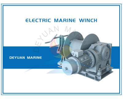 Boat Single Drum Mooring Winch for Marine Use