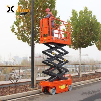 10m 12m 14m 16m Hydraulic Lift Lifting Equipment Self Propelled Scissor Lift