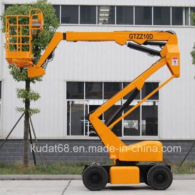 10m Electric Powered Articulated Hydraulic Boom Lift Gtzz10d