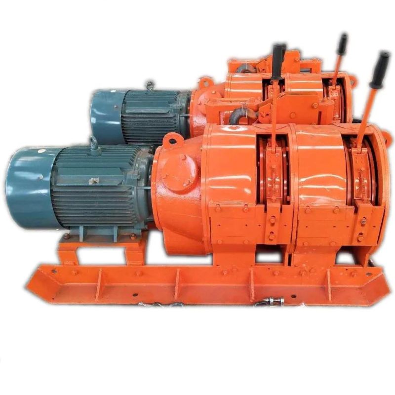 44kn Explosion Proof 2jpb-55 Double Drum Scraper Winch