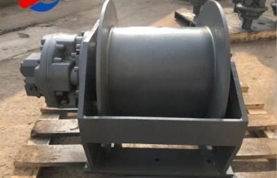 Single 1 Ton 2 Ton 3 Ton Hydraulic Winch with Planetary Gear Box