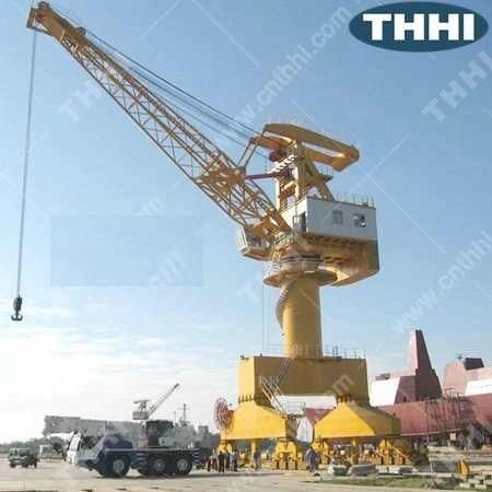 Rack-Luffing Port Fixed Cargo Crane