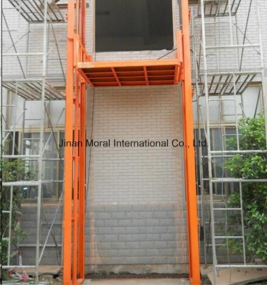 Warehouse Vertical Hydraulic 500kg Cargo Elevator Lift