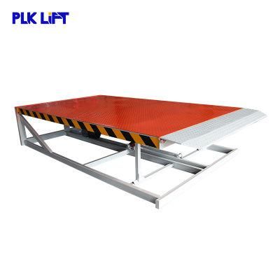 Mechanical Stationary Forklift Loading Dock Boards Plate Levelers Yard Ramp