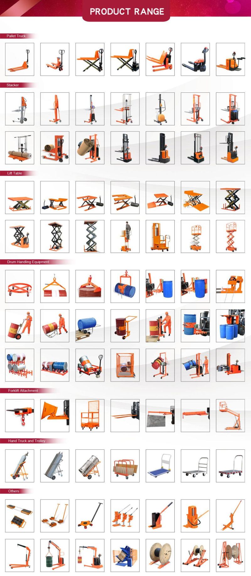 Heavy Duty Semi-Electric Hydraulic Forklift Stacker with Adjustable Forks