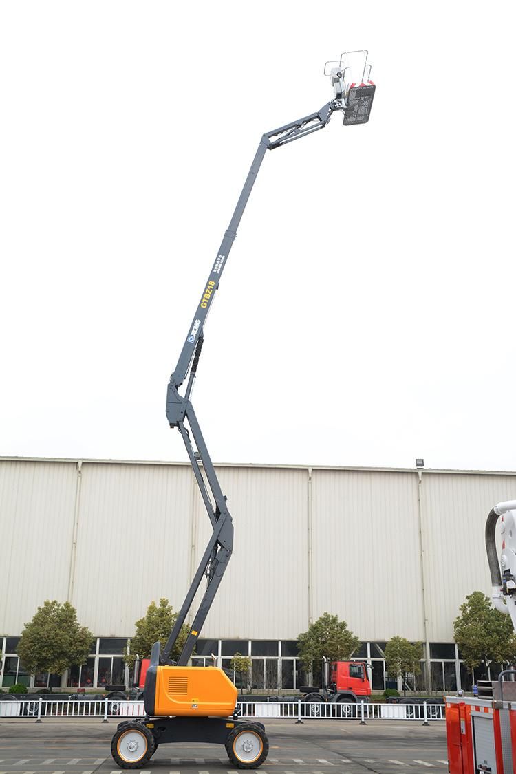 18m Articulated Mini Hydraulic Mobile Boom Lift Gtbz18A1