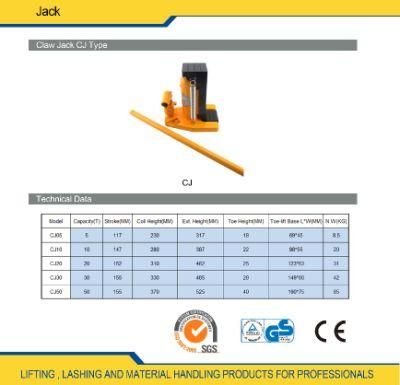 Oil Cylinder Lifting Car Jack