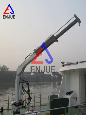 Telescopic Boom Marine Deck Crane Ship Deck Crane for Sale