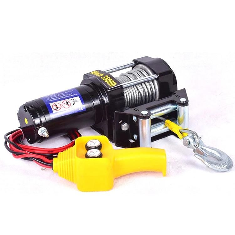 12V 4X4 24000lb Marine Rope Winch Overheaf Lifting System Machine for Cable Pulling