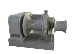 Electric Mooring Winch with Single Drum