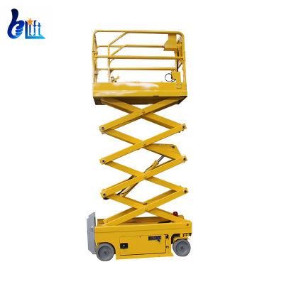 12m Self Propelled Scissor Lift Electric Lift Machine