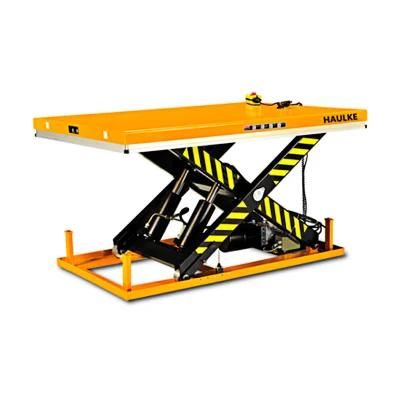 Heavy Single Fofk Lift Table Electric Hydraulic Scissor Lift Table