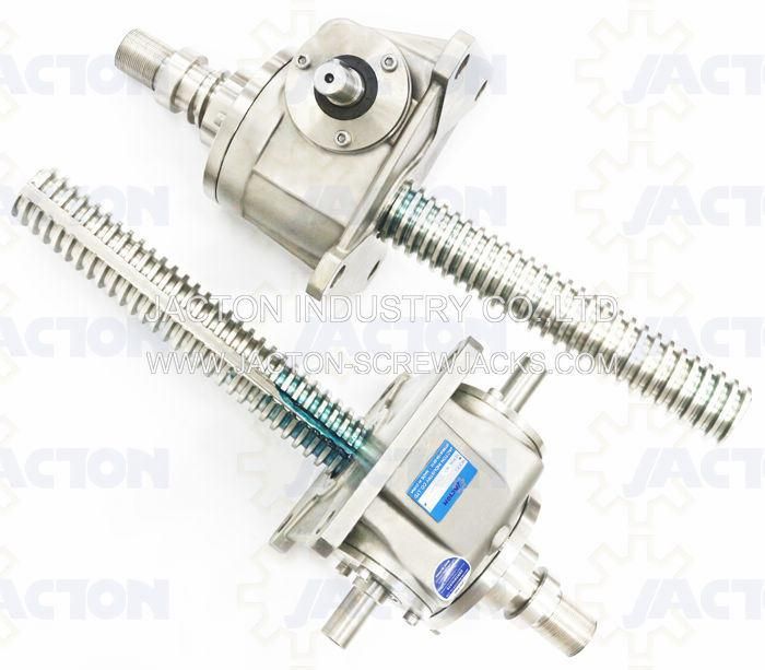 Videos for Stainless Steel Screw Jack for Corrosive and Harsh Environments? Customers Order Stainless Steel Jacks for Hygienic Requirements in Food Industry.