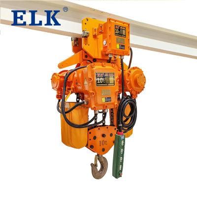 Double Speed 380V Anti Explosion Construction Lifting Chain Hoist