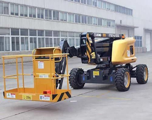 Oriemac Official Xgs34 34m New Telescopic Straight Arm Aerial Working Platform Boom Lift for Sale