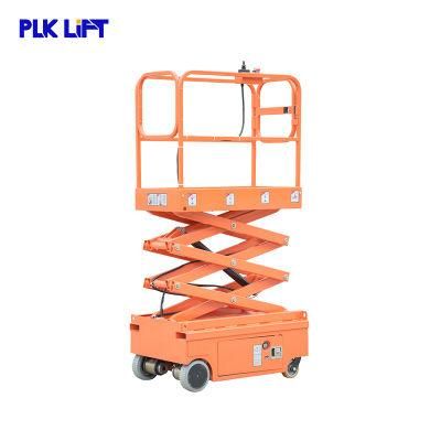 3.0m 3.9m Platform Height Battery Powered Scissor Lift Machine