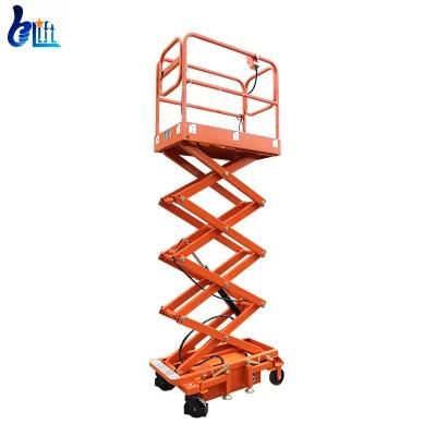 Platform Lifts Mobile Scissor Lift Machine CE ISO Certificated Small Motor Lift