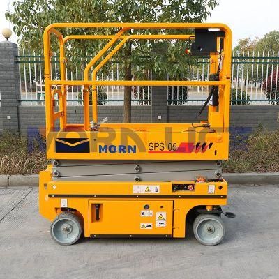 320 Kg 6m Morn for Sale Price Movable Scissor Lift