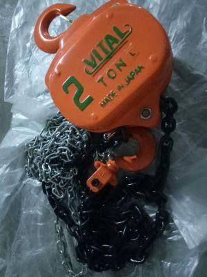 Supply 5ton 3m Vital Type Chain Pulley Block