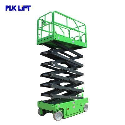 10m 12m Self Propelled Scissor Man Lift Aerial Work Platform