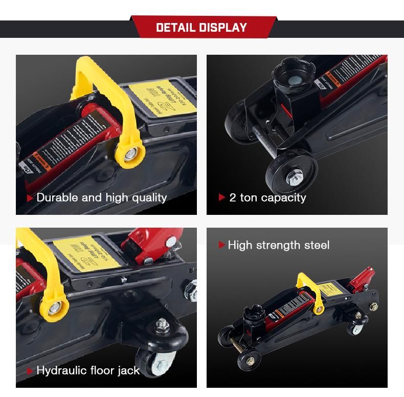 345mm Max Height Nodular Cast Iron Trolley Jack