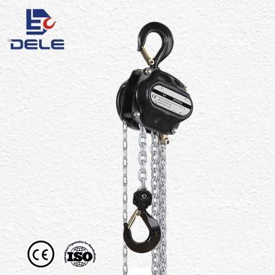 Manual Chain Hoist 0.25t Hand Chain Hoist Durable Chain Block Model Df-0.25t