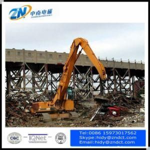 Mine Field Working Using Lifting Magnet on Excavator High Frequency Type