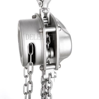 High Quality Construction Hoist Manual 1000kg 3meters Subsea Chain Block